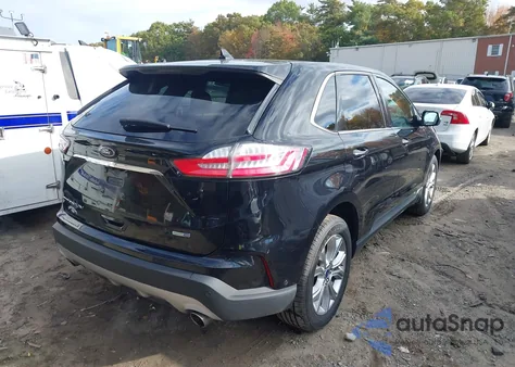 2019 Ford Edge Titanium from USA, damaged, VIN 2FMPK4K97KBC10698